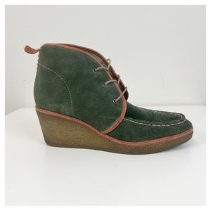 Olukai Wali Suede Women's Comfort Wedge Size 8